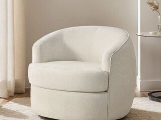 Sloane Swivel Chair Cream Product Image